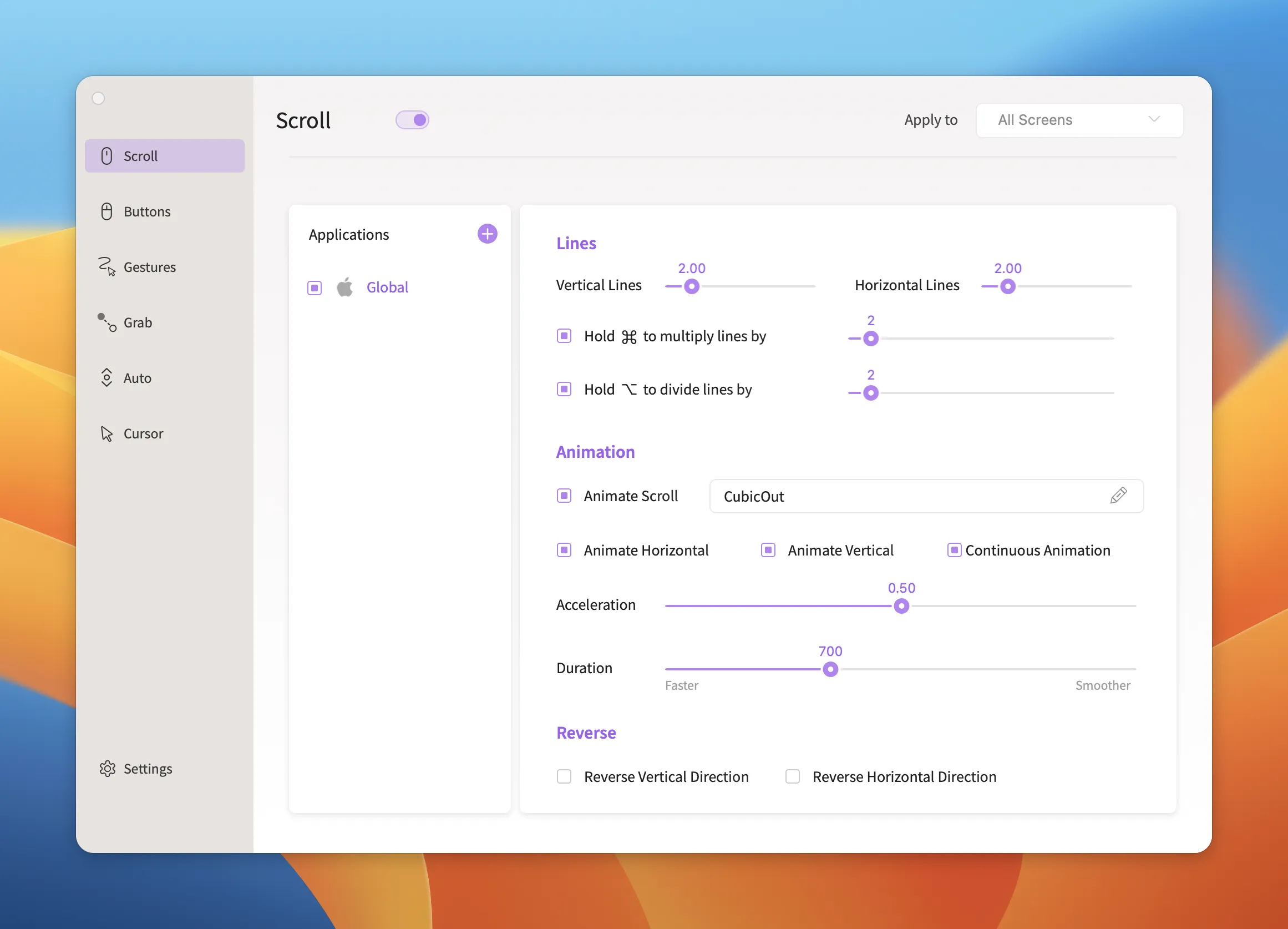 实用的鼠标滚动增强工具 Smooze Pro v2.1.30 破解版