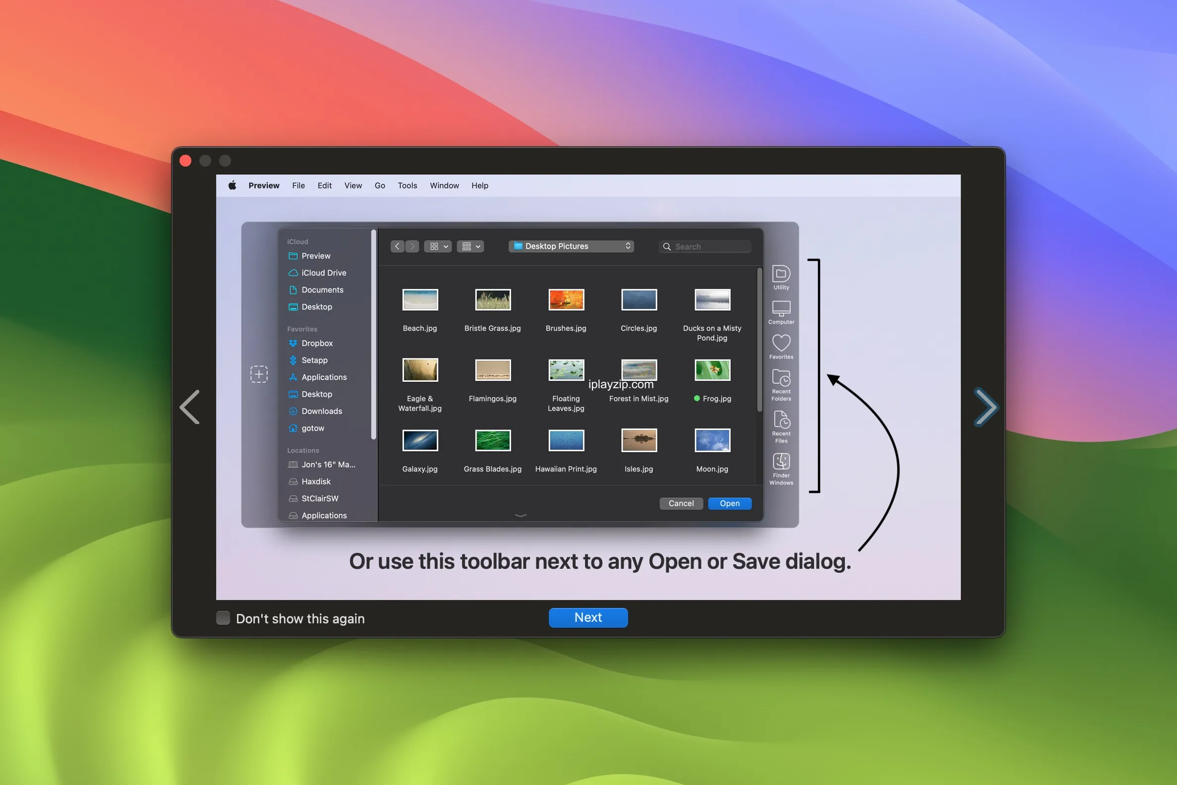 实用的菜单栏快速访问工具 Default Folder X v6.1.4 破解版