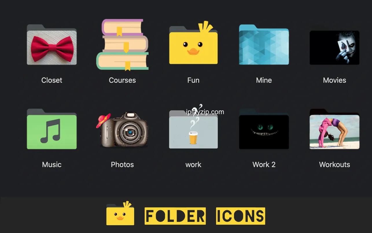 MacOS 自定义图标工具 Folder Icons v2.0.3 破解版