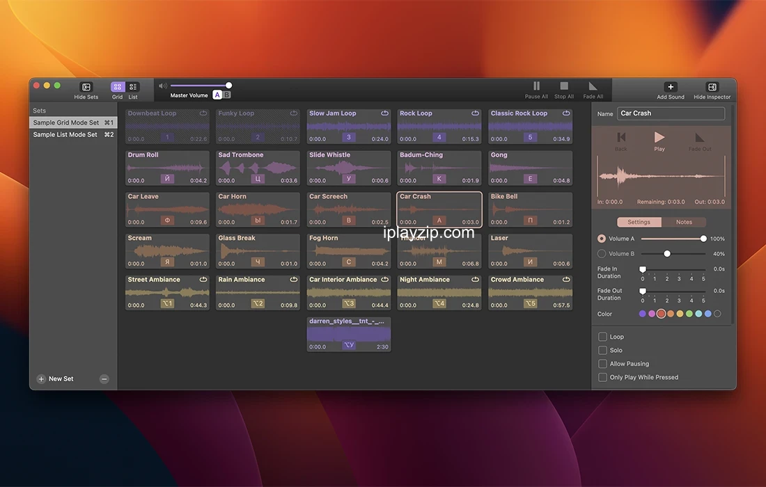 现场演出声音管理工具 Farrago v2.1.2 破解版