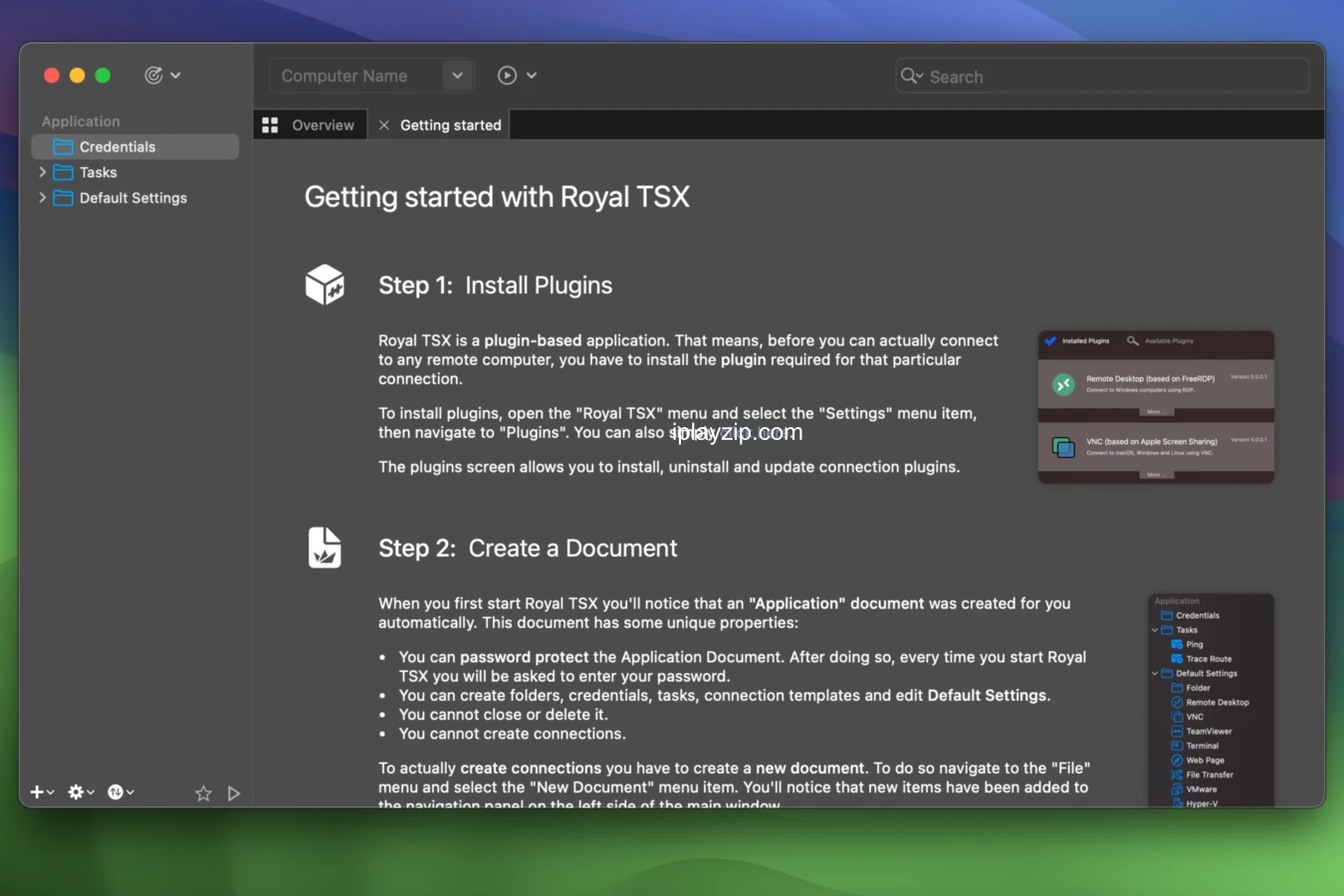 强大的远程连接管理工具 Royal TSX v6.2.1.1000 破解版