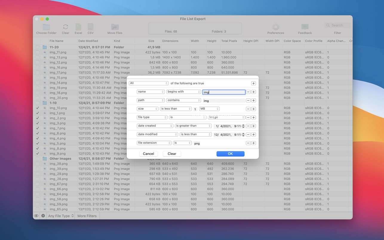 文件列表清单导出工具 File List Export v2.9.5 破解版