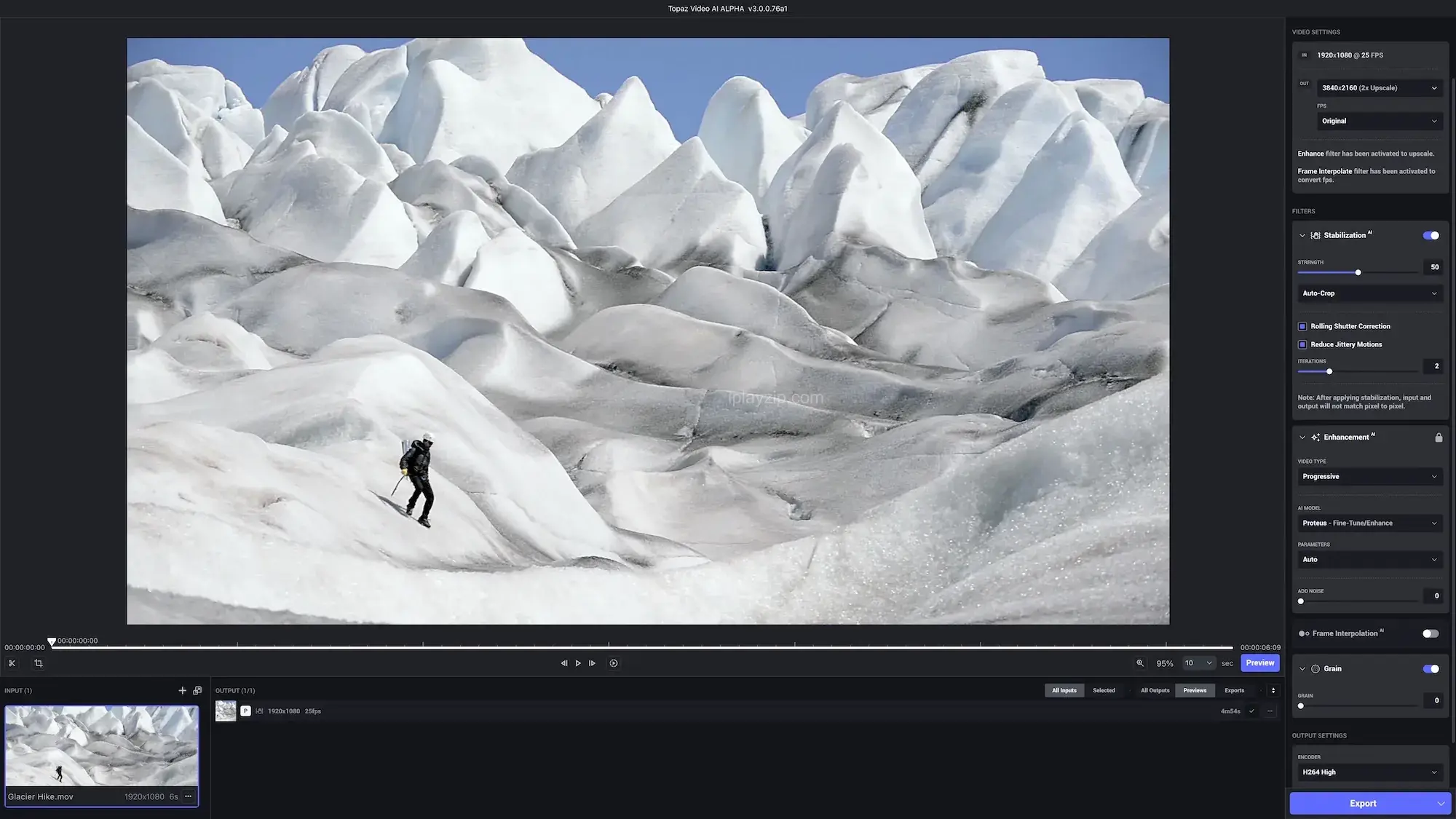 强大的 AI 视频质量增强工具 Topaz Video AI v6.0.3 破解版