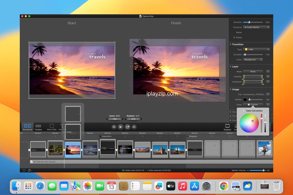 专业级幻灯片制作工具 FotoMagico v6.7.7 破解版