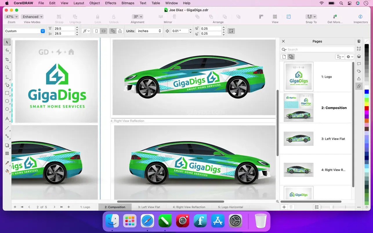 CorelDRAW 26.0.0.101 破解版 - 强大的平面设计与插图工具 | 设计辅助