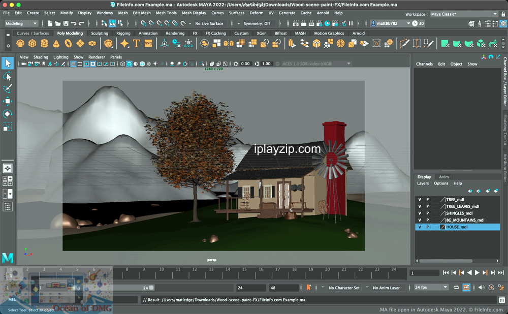 Maya 2026 界面