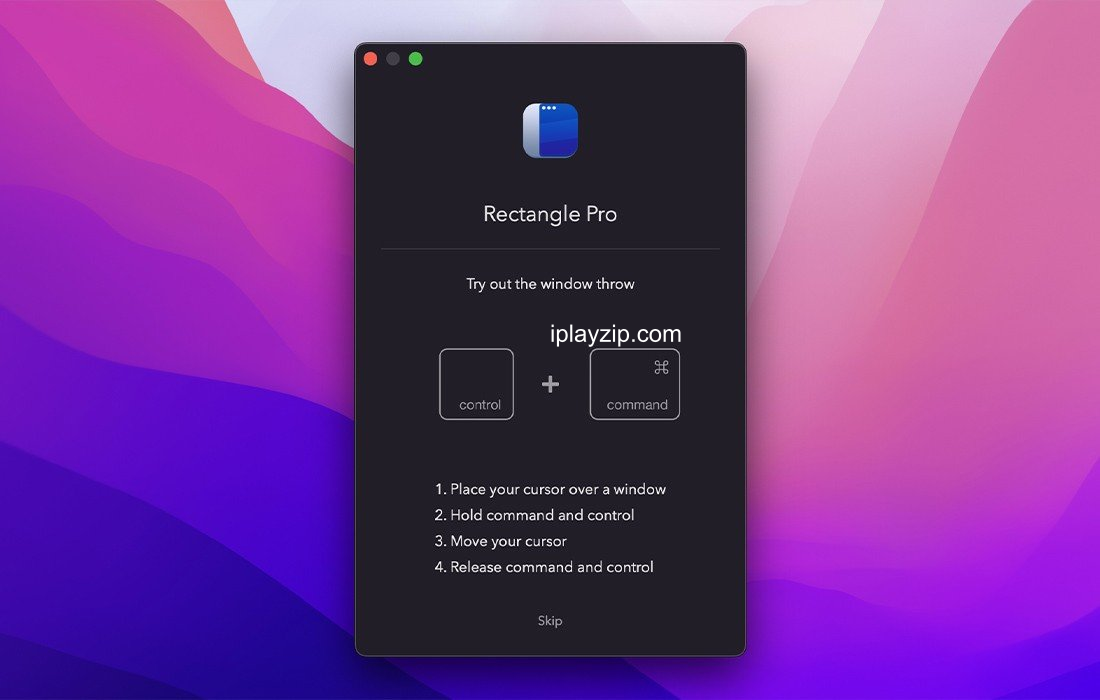 Rectangle Pro 界面截图