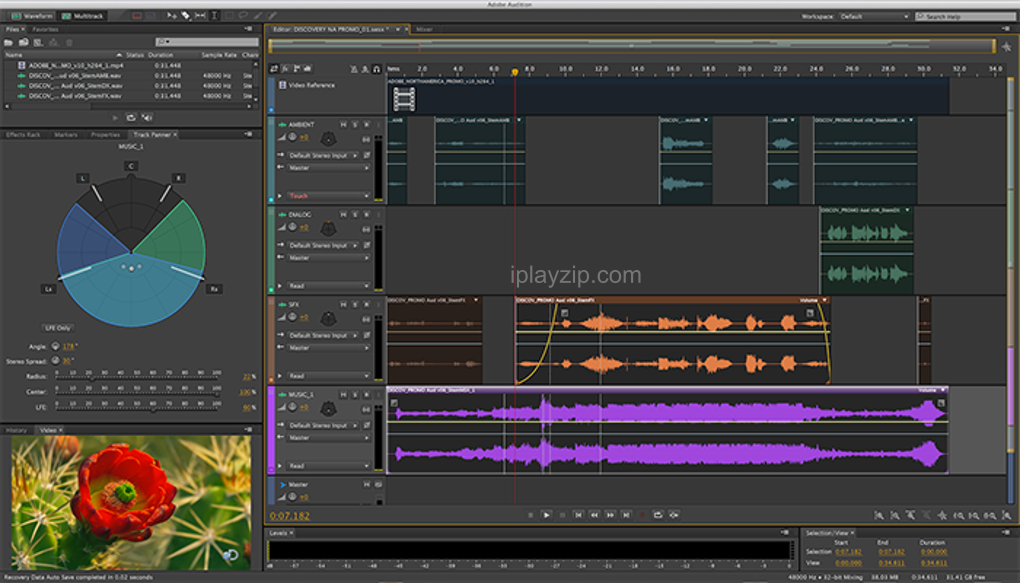 Adobe Audition 2025 界面