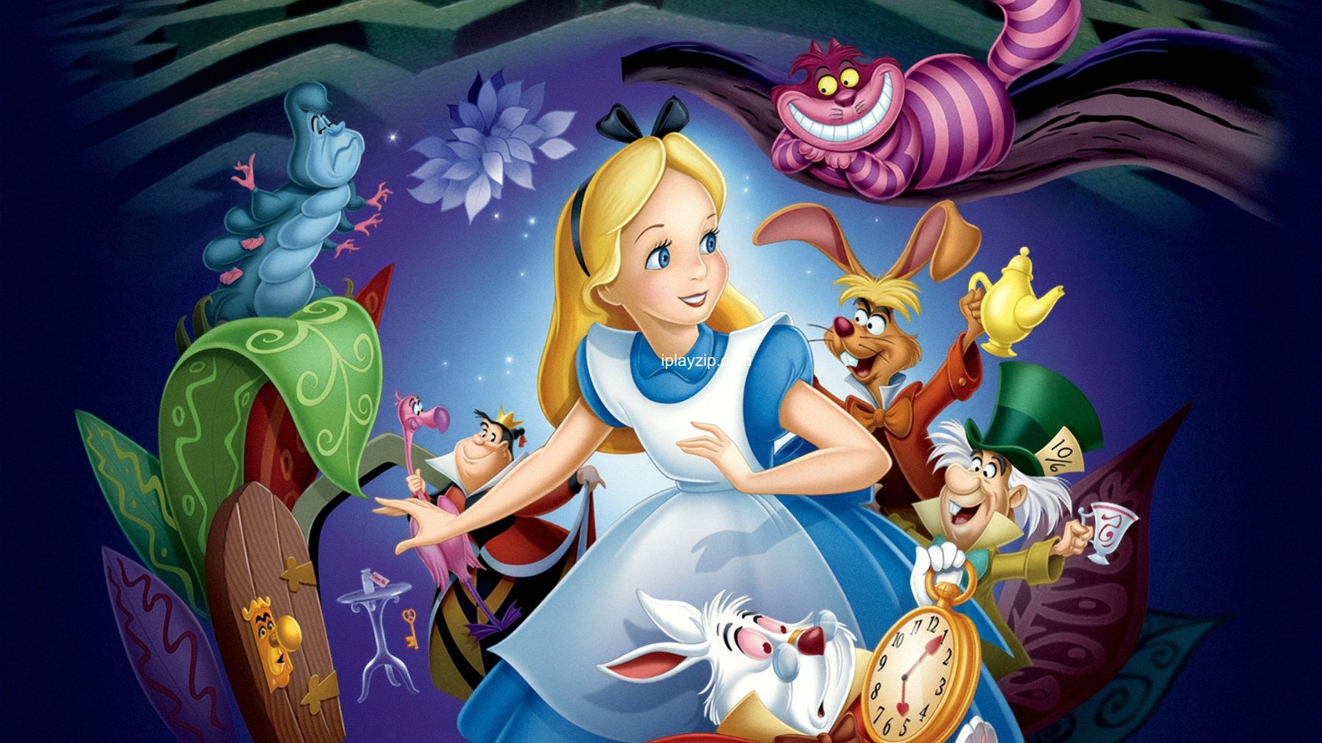 爱丽丝梦游仙境 Alice in Wonderland 1951 480p x264 网盘下载