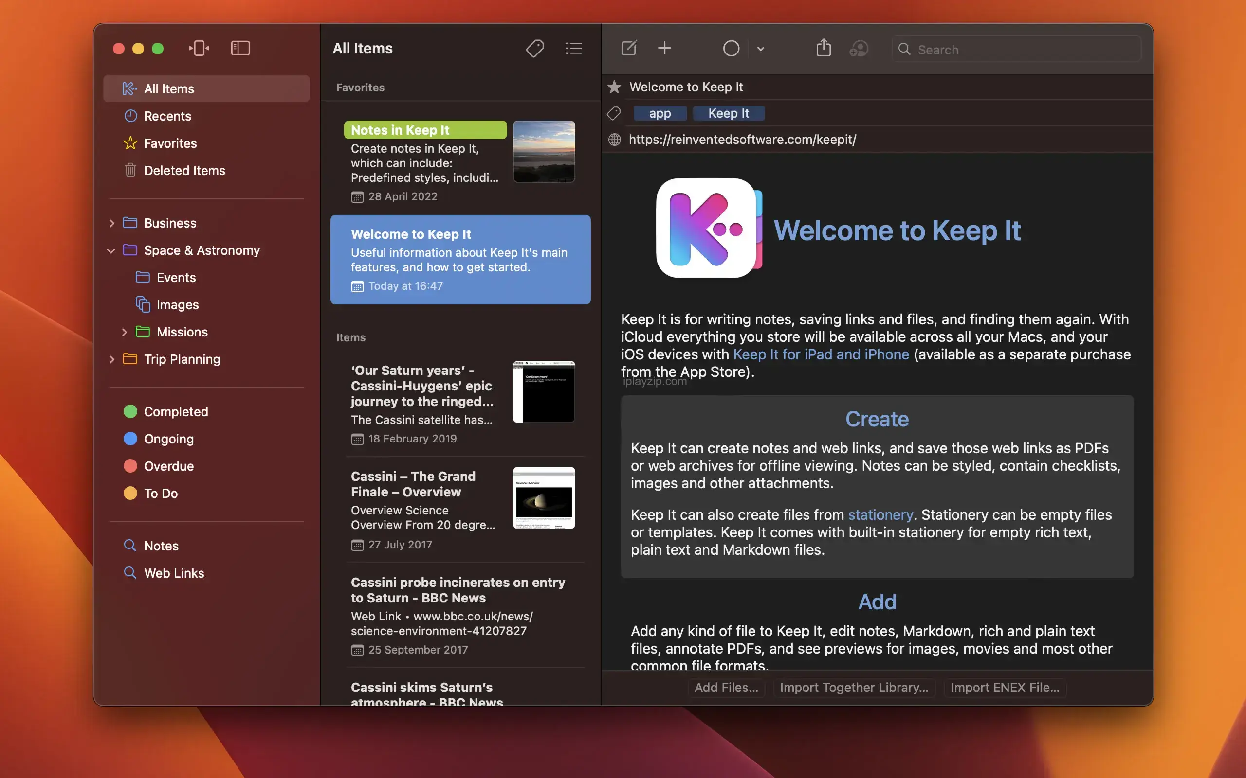 多样化内容收藏:支持保存网页 Keep It v2.6.7 破解版 多样化内容收藏:支持保存网页 Keep It v2.6.7 破解版
