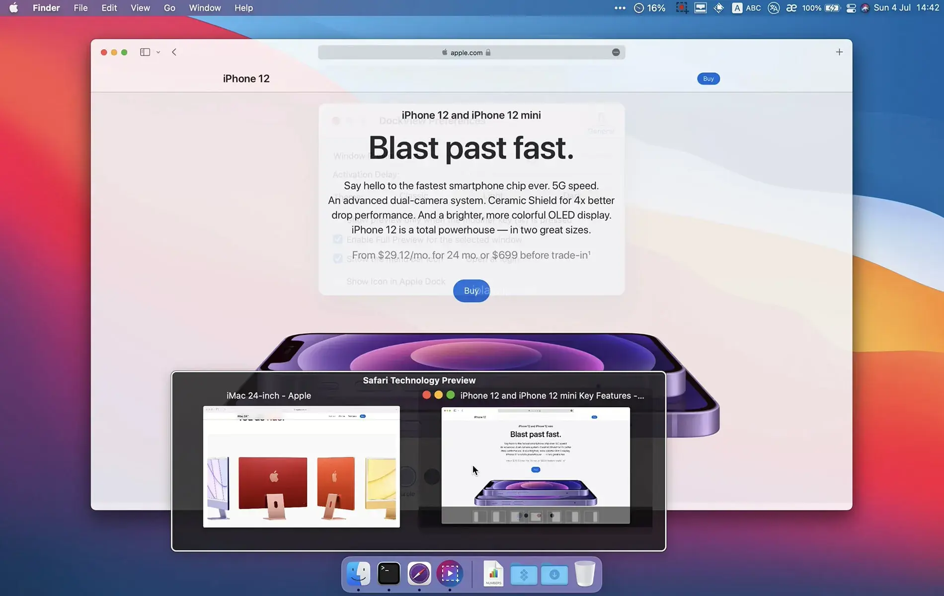 DockView 1.7.5 破解版 - Dock 应用窗口预览工具 | 系统增强 DockView 1.7.5 破解版 - Dock 应用窗口预览工具 | 系统增强