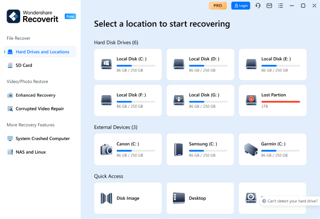 专业数据恢复工具 Wondershare Recoverit v14.0.29.10 安装版