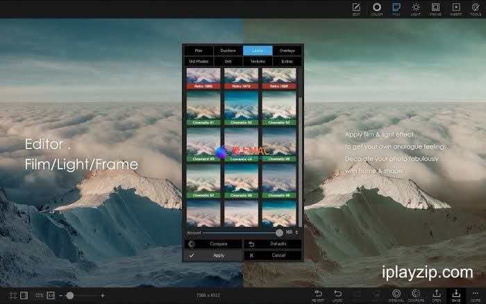 PhotoScape X Pro 4.3 fix MacOS 破解版操作界面