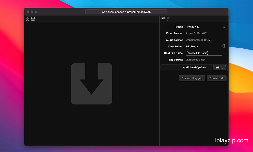 高效视频流格式转码工具 EditReady v26.1 破解版