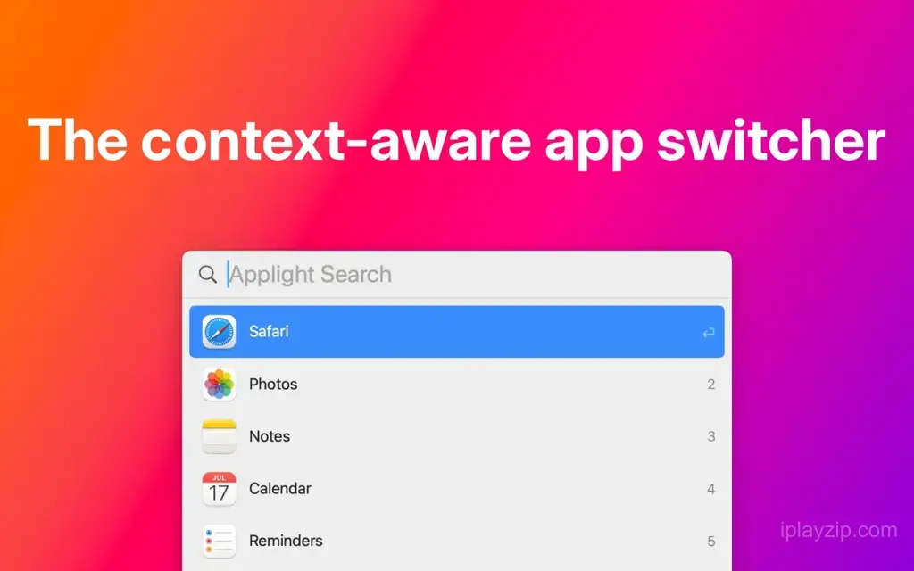 MacOS 窗口智能切换应用 Applight v1.1.1 破解版 MacOS 窗口智能切换应用 Applight v1.1.1 破解版