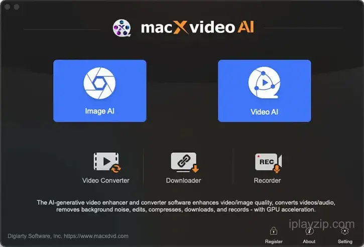 强大的 AI 驱动视频增强工具 MacXVideo AI v3.14 破解版 强大的 AI 驱动视频增强工具 MacXVideo AI v3.14 破解版