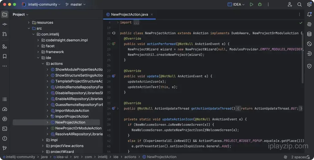 Java 集成开发环境 JetBrains IntelliJ IDEA 2026.1.4 中文直装版 Java 集成开发环境 JetBrains IntelliJ IDEA 2026.1.4 中文直装版操作界面