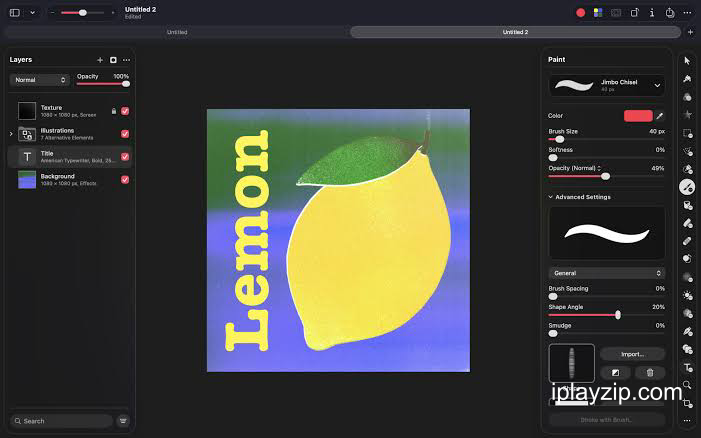 Apple 全能图像编辑软件 Pixelmator Pro Creator Studio v4.3 破解版操作界面