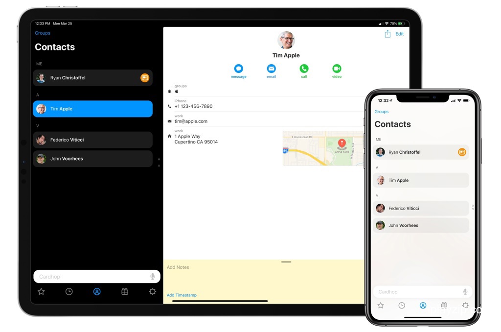 智能自然语言联系人管理器 Cardhop v2.4.8 MacOS 破解版 智能自然语言联系人管理器 Cardhop v2.4.8 MacOS 破解版操作界面