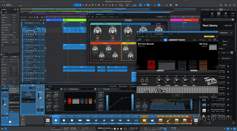 Fender 旗下全能型数字音频工作站 Fender Studio Pro v8.1.0 破解版 Fender 旗下全能型数字音频工作站 Fender Studio Pro v8.1.0 破解版操作界面