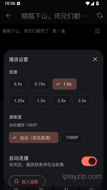 红果鉴 v0.2.10 Android 安卓手机版 播放页面